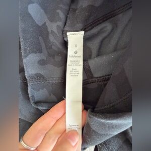 Lululemon camo leggings